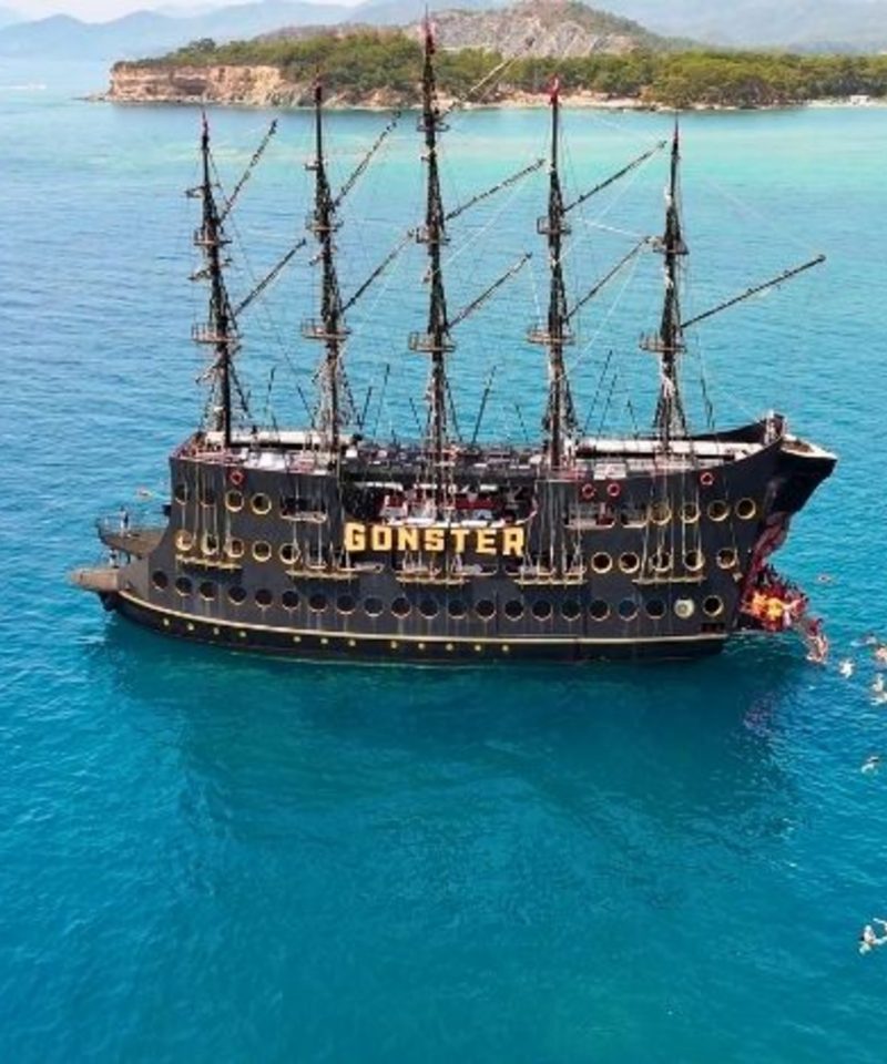 Antalya Pirate Boat Trip with Lunch and Soft Drinks Feature