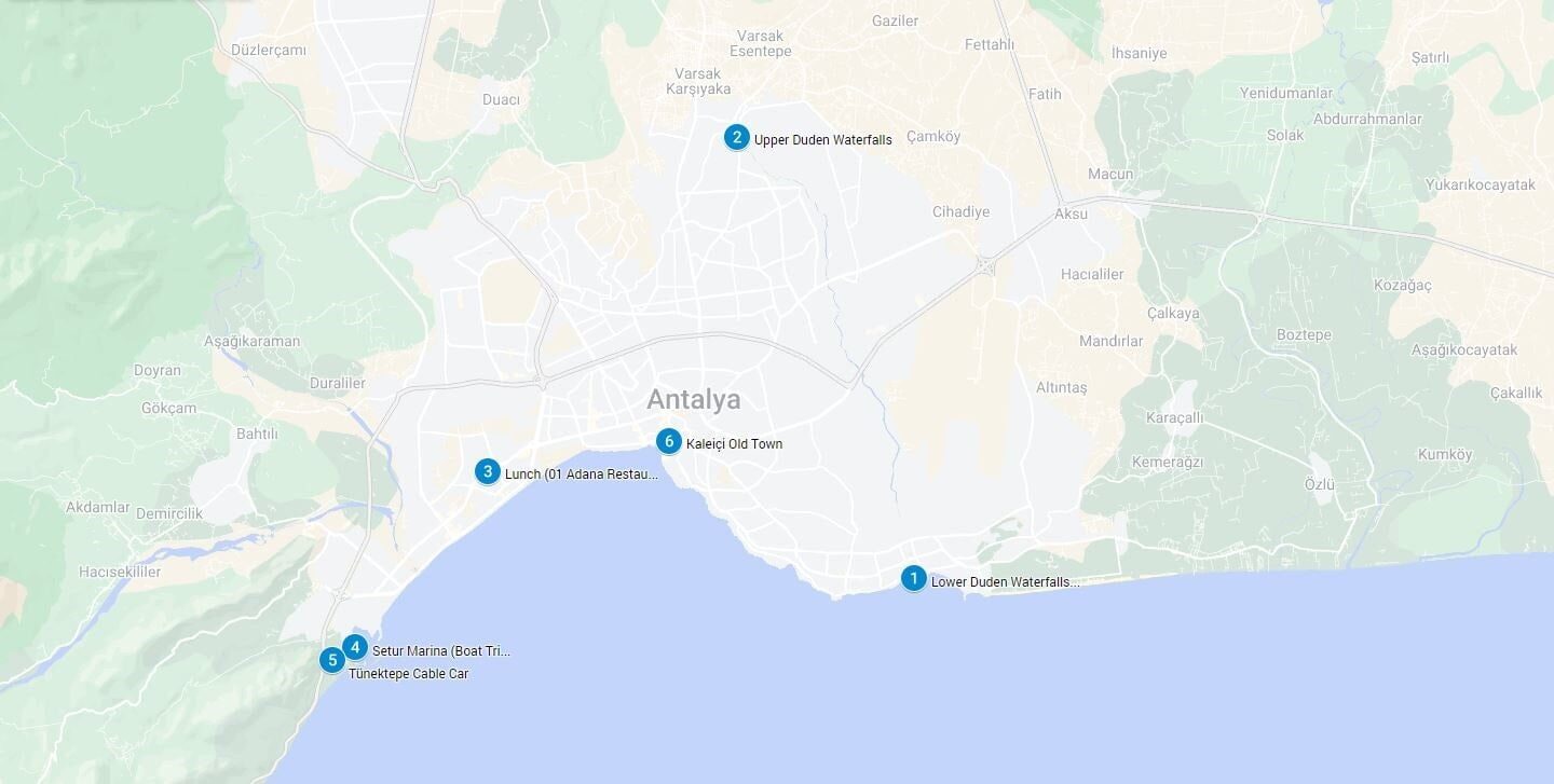 Best City Tour experience in Antalya