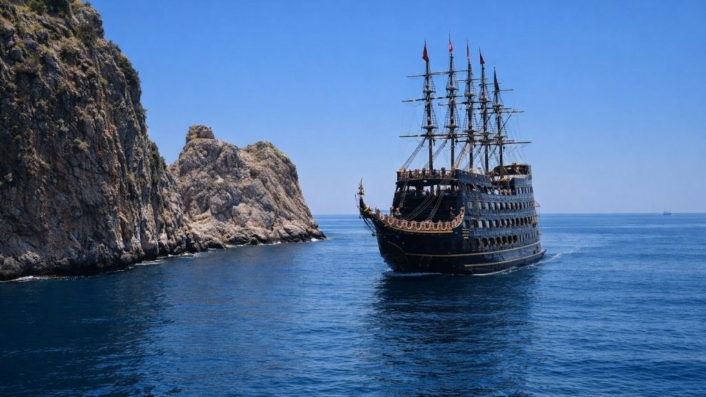 Big Kral Pirate Boat Trip From Belek