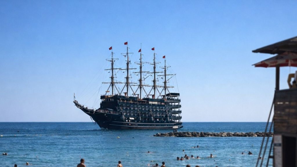 Big Kral Pirate Boat Trip From Belek