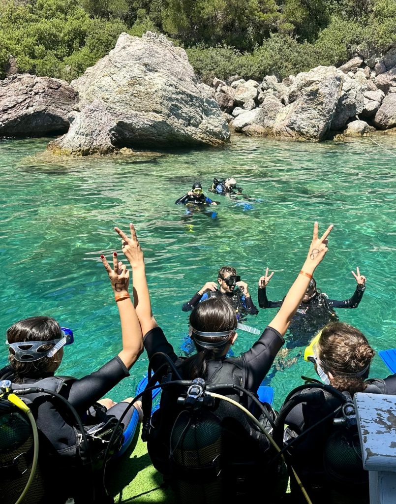 Marmaris Diving Tour clear turquoise underwater view