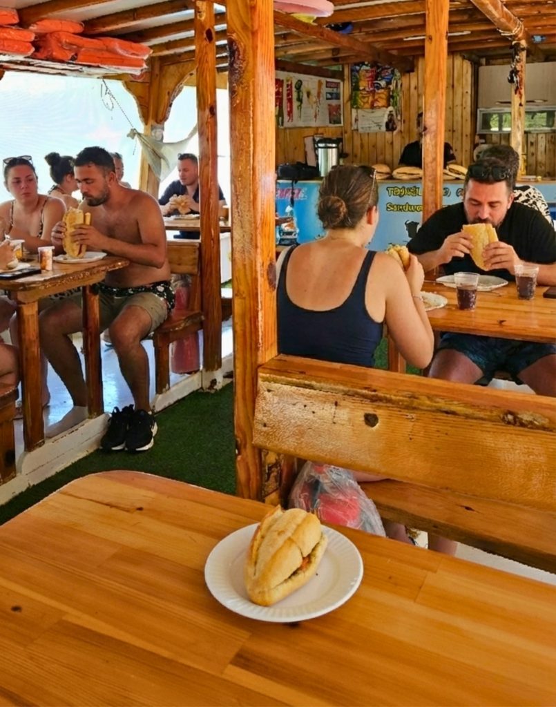 Marmaris Diving Tour onboard Turkish lunch break