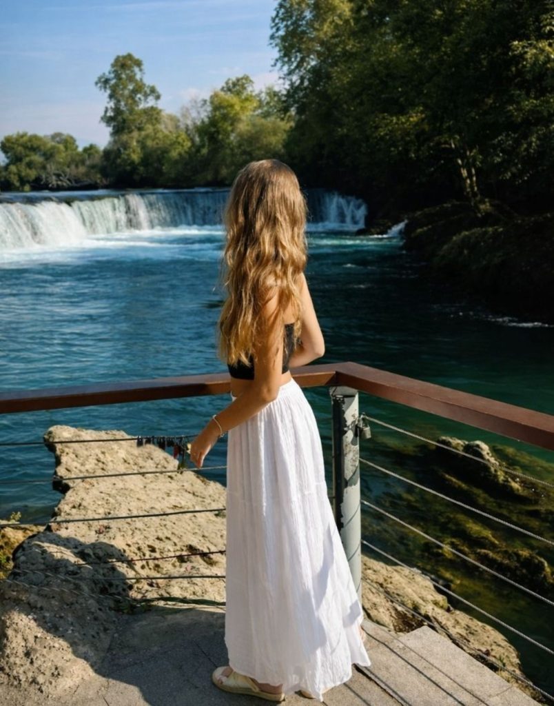 perge aspendos side from belek manavgat waterfall viewpoint with turquoise river