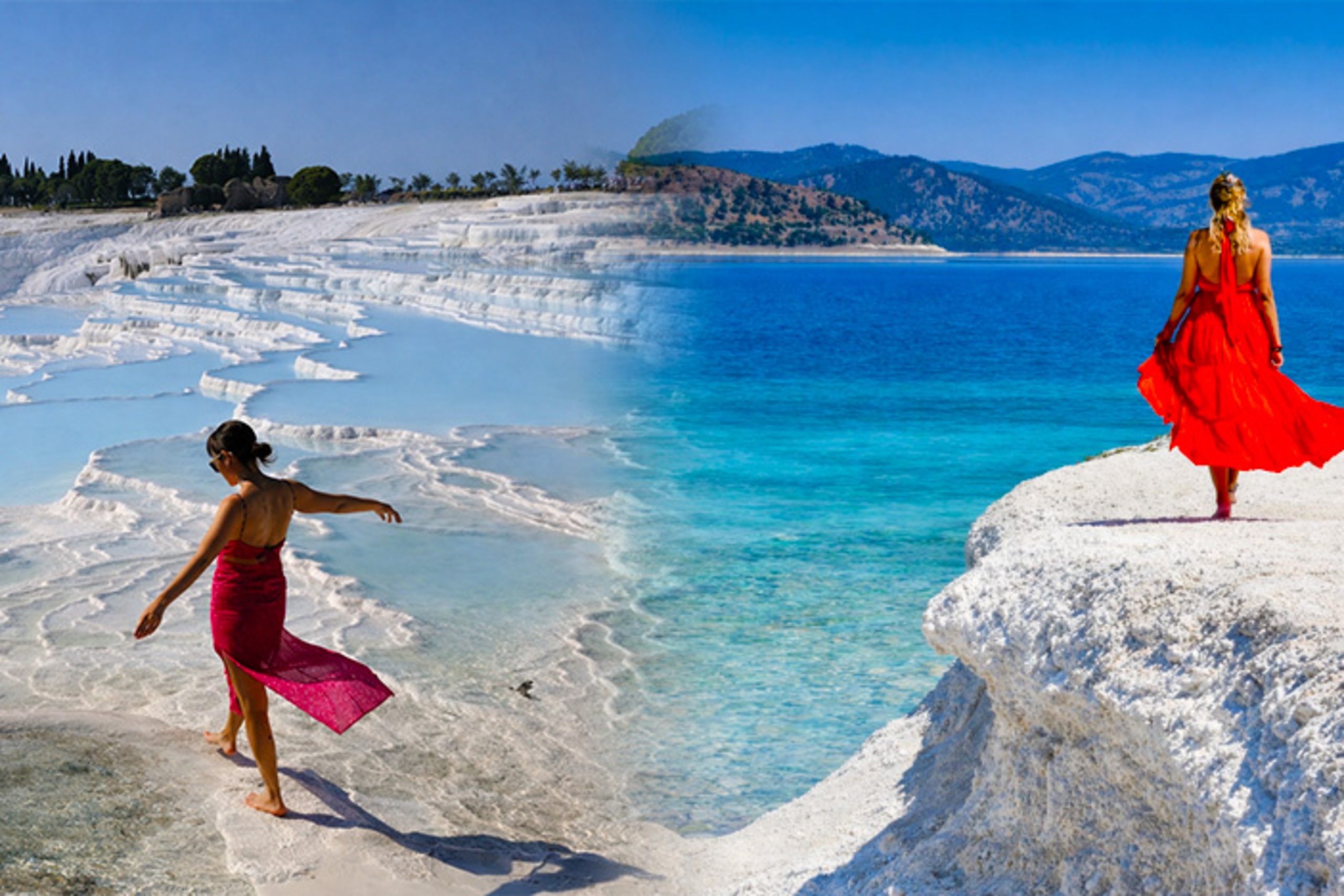 Antalya Lake Salda and Pamukkale Tour full day trip to two natural wonders of Turkey