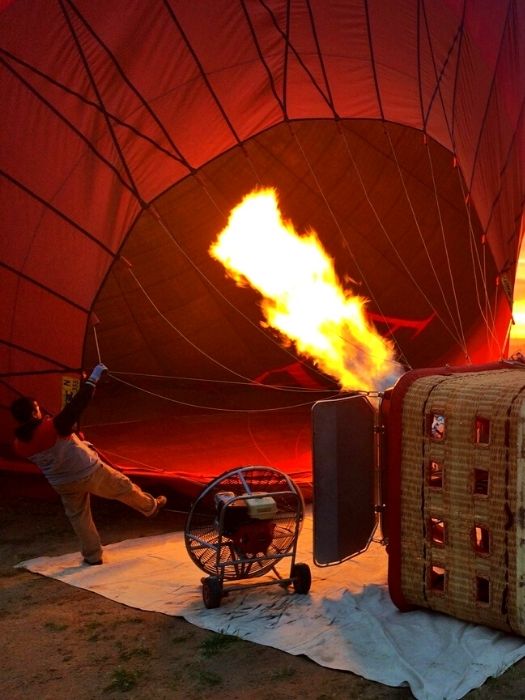 Hot Air Balloon in Pamukkale