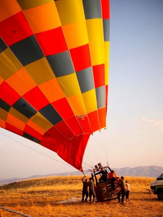 Hot Air Balloon in Pamukkale