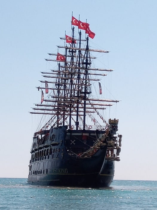 Big Kral Pirate Boat Trip from Belek