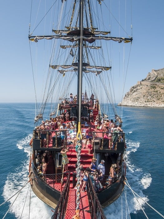 Big Kral Pirate Boat Trip from Belek