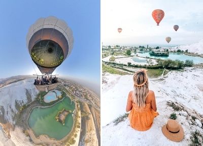 Bodrum Pamukkale Tour With Hot Air Balloon Ride