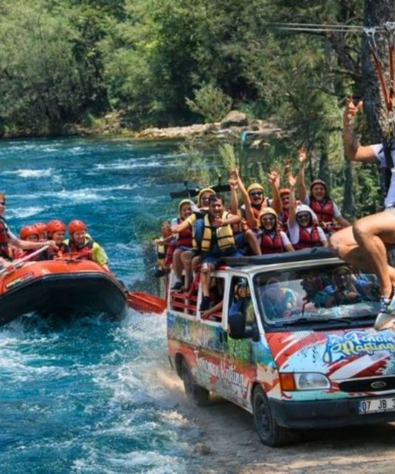 Antalya Jeep Safari-Zipline-Rafting Tour Feature