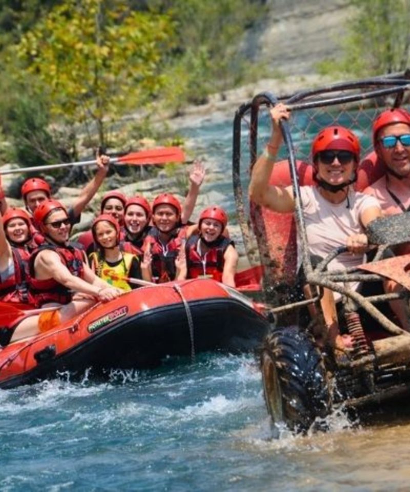 Antalya Rafting and Buggy Safari Tour full day adventure combo with two activities